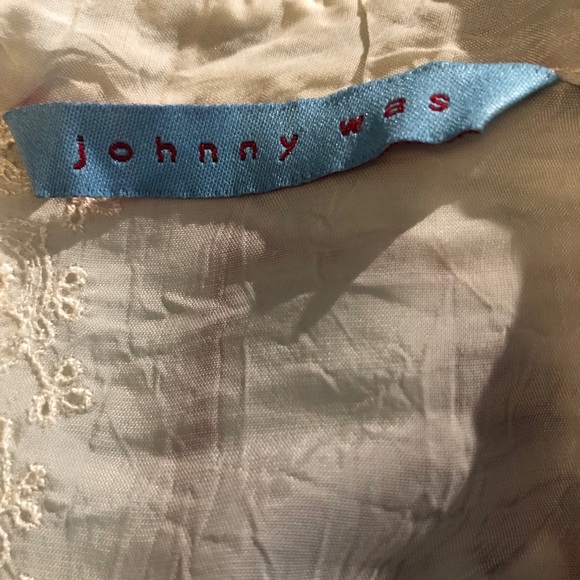 Johnny Was Light Gray - mint green Button Down Shirt - Picture 11 of 14
